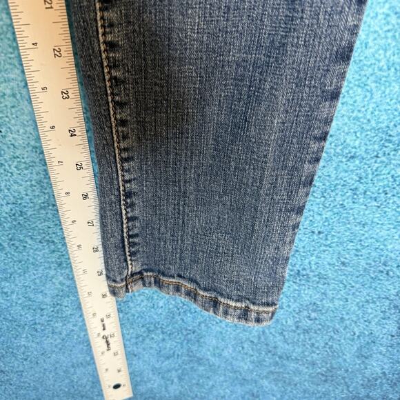 Levis The Original Jean Mid Rise Skinny Women's Size 8M Blue Jeans W26 L30 VTG - Picture 7 of 16